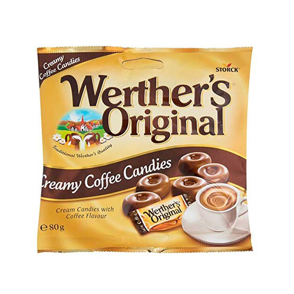 Werther's Original Cream Candies With Coffee Flavour 80g