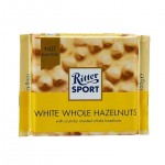 Ritter Sport White Whole Hazelnuts Chocolate 100g