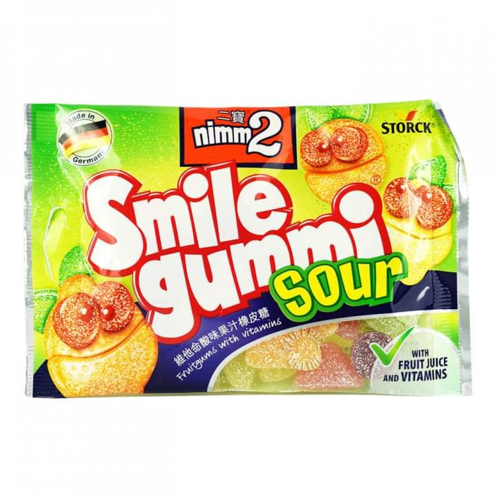 Nimm2 Smile Gummi Sour 90g