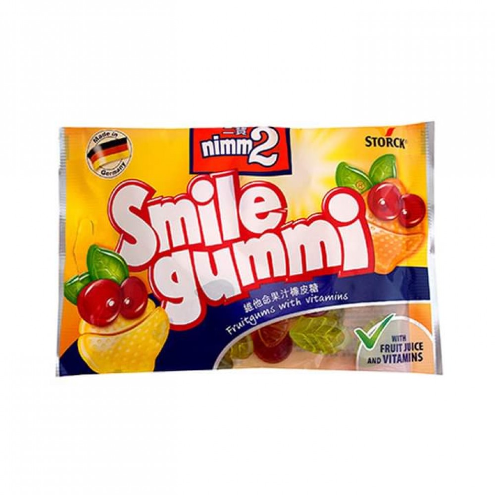 Nimm2 Smile Gummi With Fruitgums And Vitamins 90g