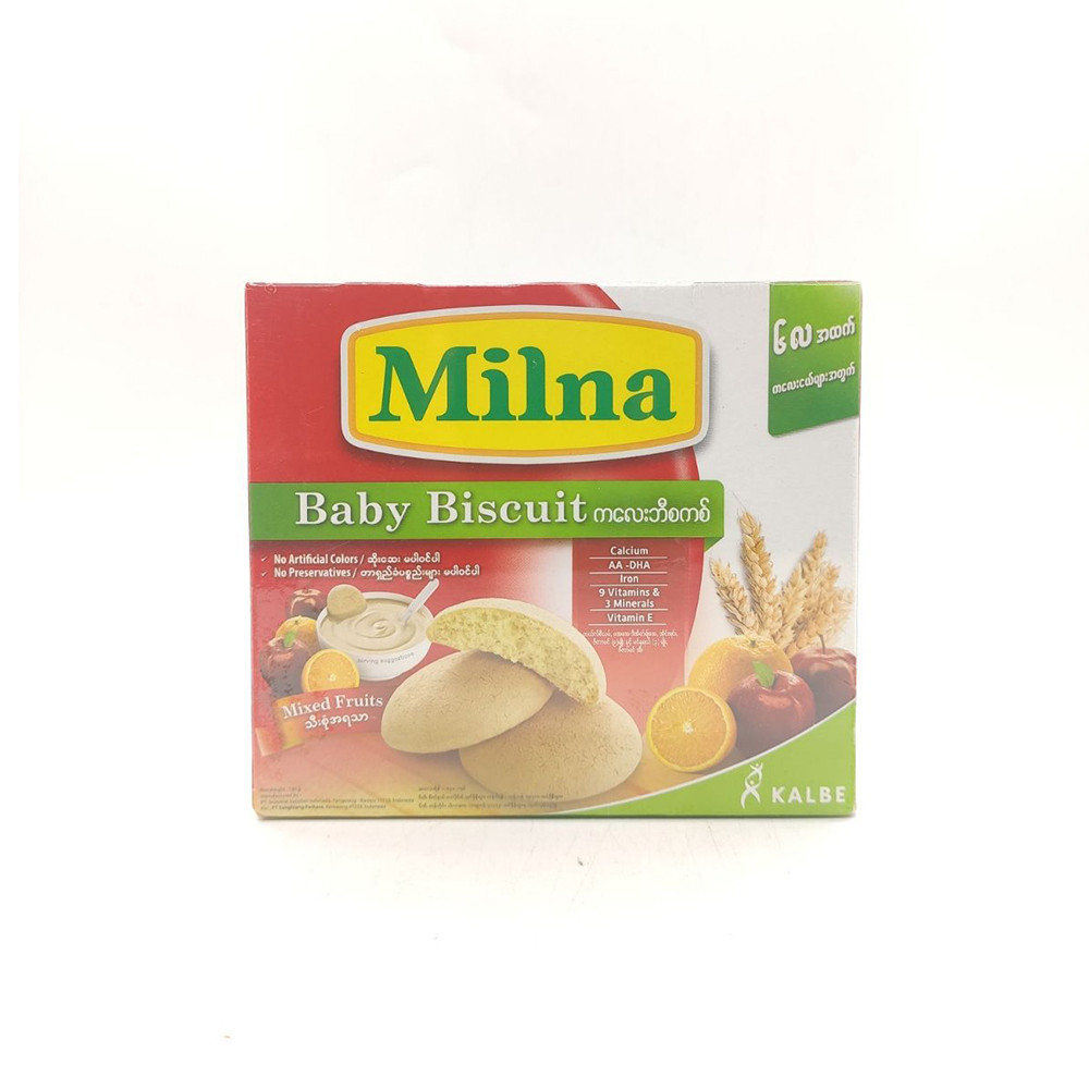Milna Baby Biscuit Mixed Fruits (6months)