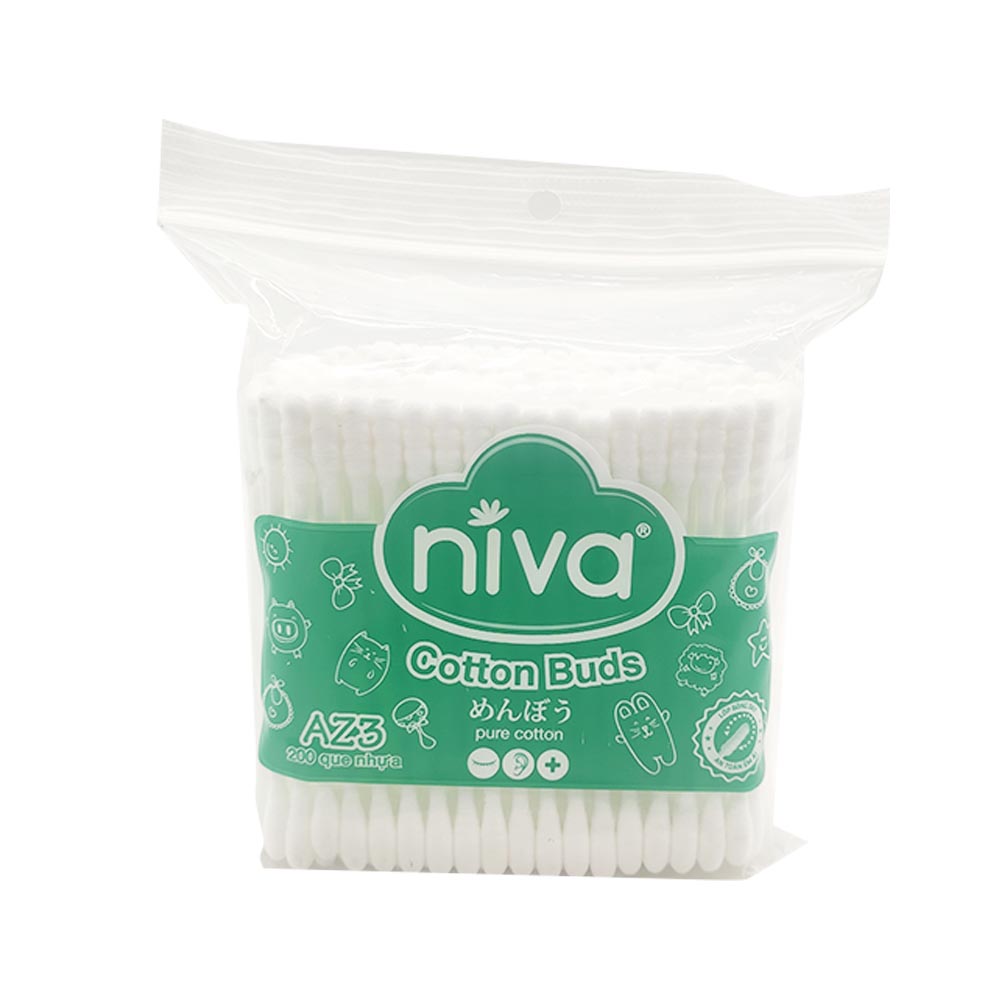 Niva Pure Cotton Buds AZ3 200pcs