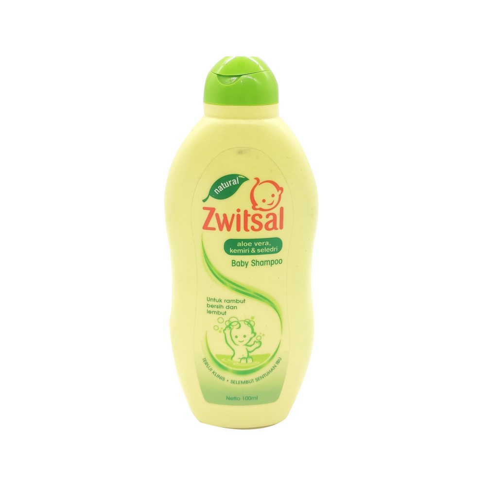 Zwitsal Natural Baby Shampoo Aloevera 100ml