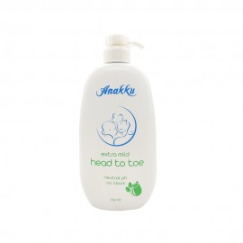 Anakku Ectra Mild Head To Toe Netural Ph No Tears 750ml