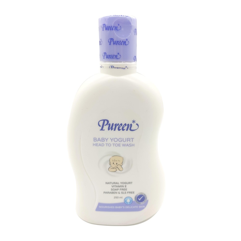 Pureen Baby Yogurt Head To Toe Wash 250ml