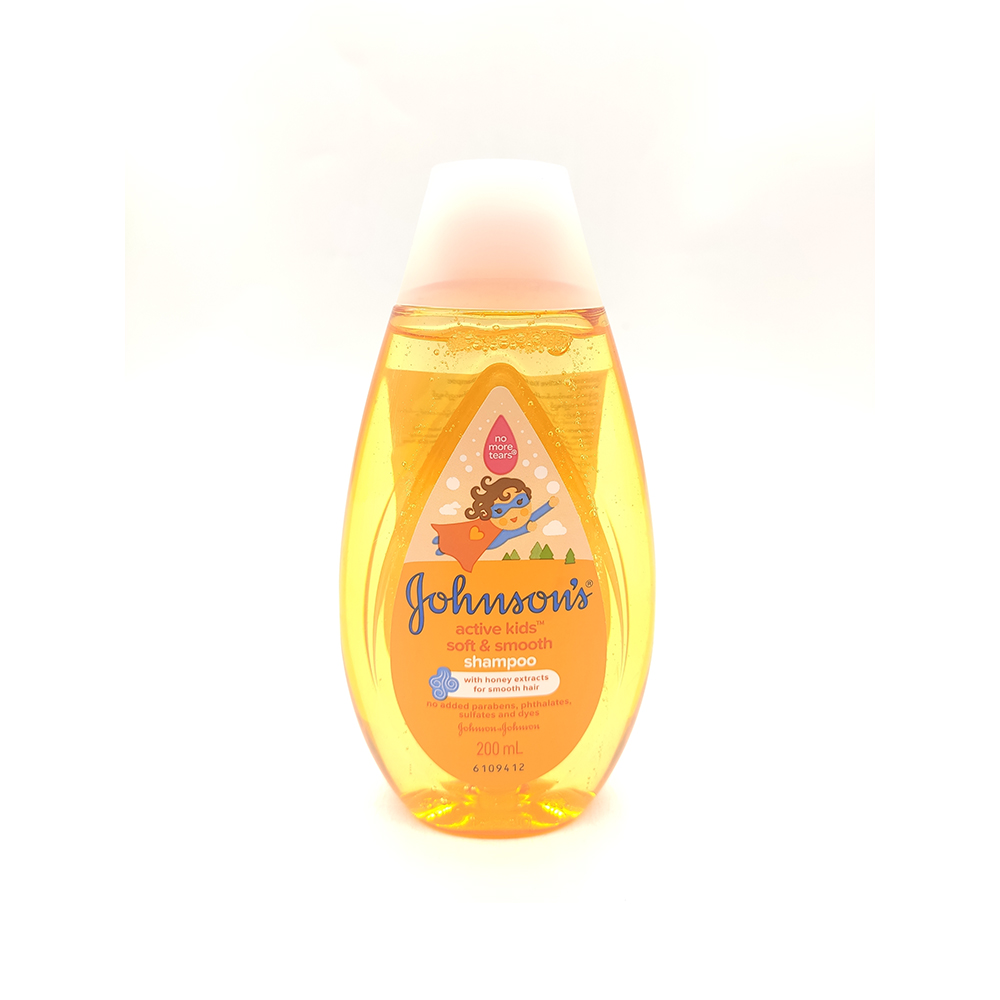 Johnson's Active Kids Soft & Smooth Shampoo 200ml