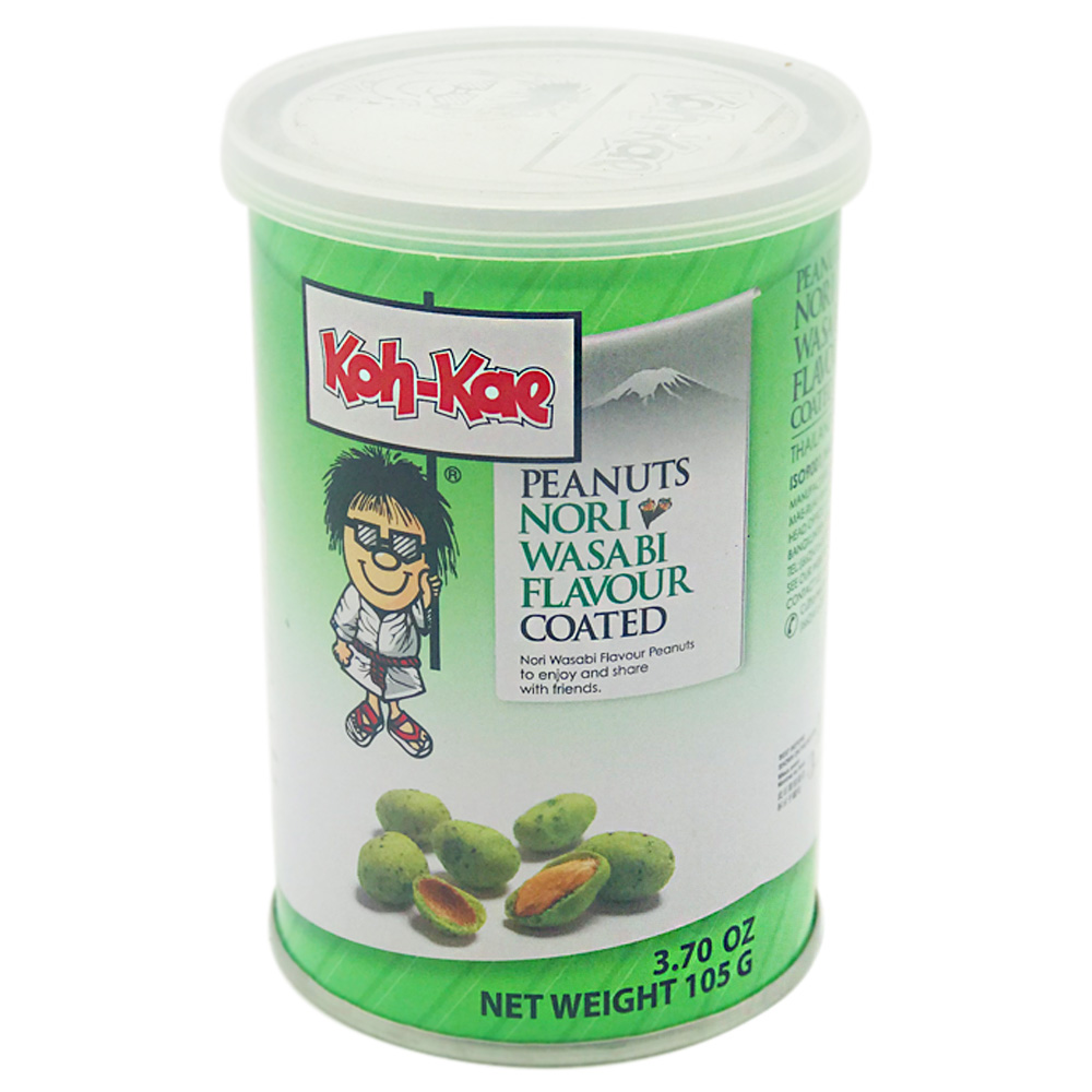 Koh-Kae Peanuts Nori Wasabi Flavour Coated 105g