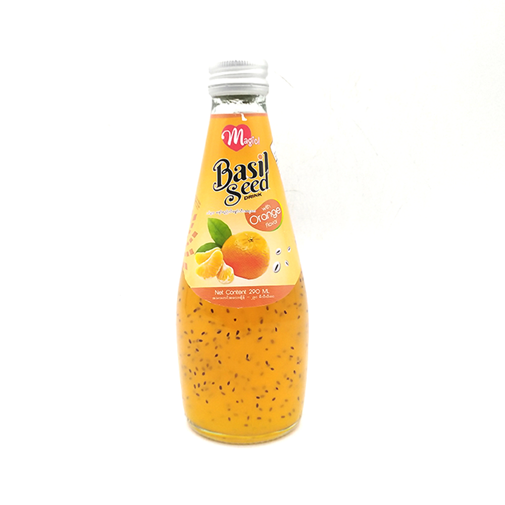 Magic Basil Seed Drink With Orange Flavour 290ml
