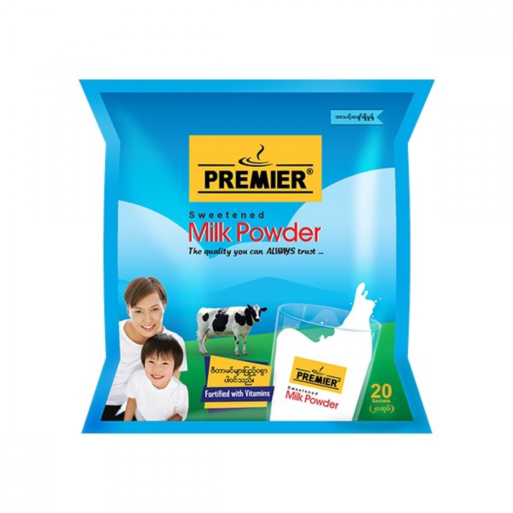 Premier Full Cream Milk Powder 20's 330g