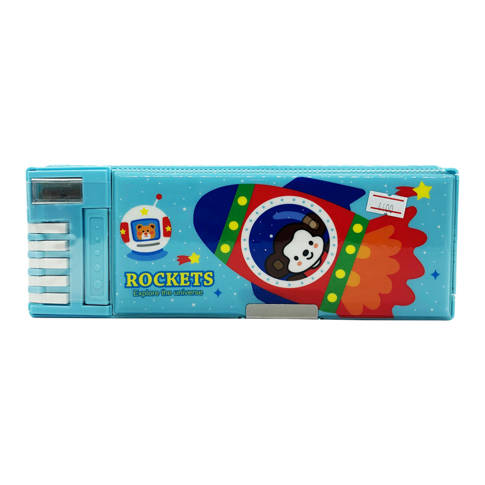 Xiaolingjing Pencil Case Rockets No-3518-23