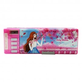 Xiaolingjing Pencil Case Cherry Blassoms No-3519-23