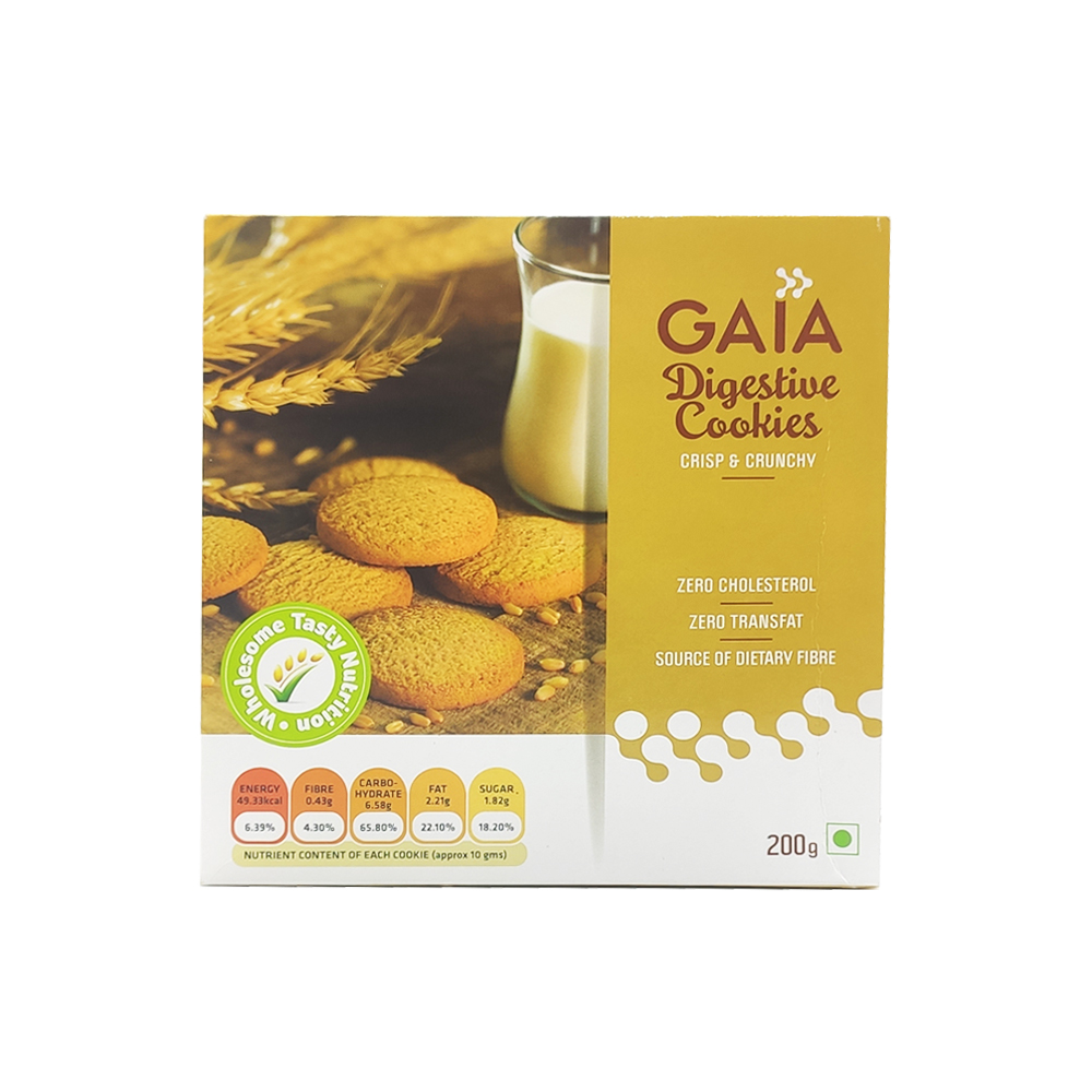 GAIA Digestive Cookies 200g