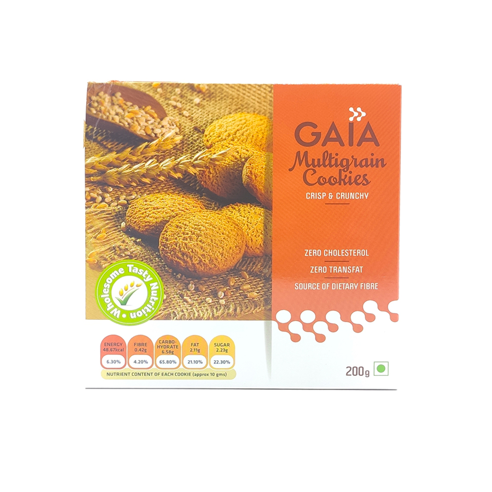 GAIA Multigrain Cookies 200g