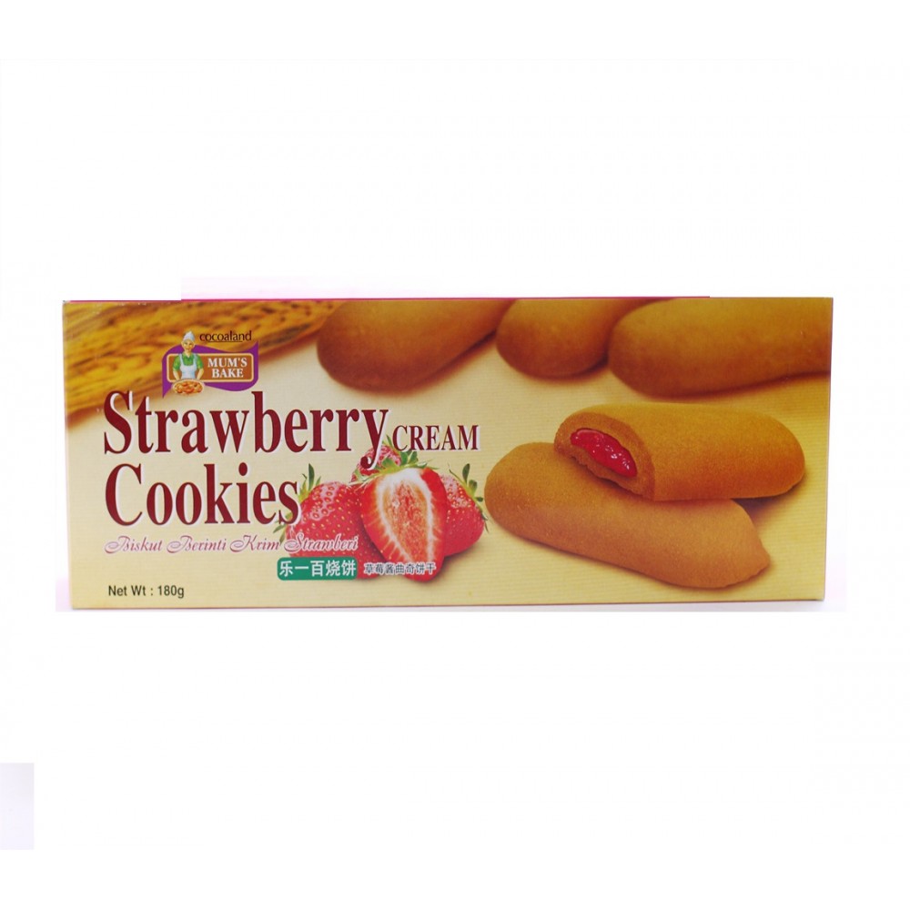 Mums Bake Strawberry Cookie 180g