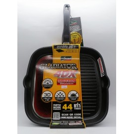 Seagull Gladiator Rectangular Shaped Fly Pan 28 cm