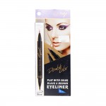 Ashle Duoble Colour Play with Colour Black & Brown Eyeliner Black No-2
