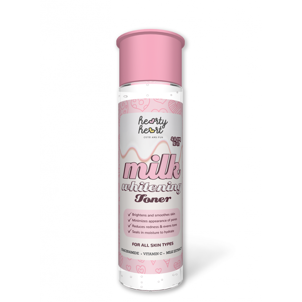 Hearty Heart Milk Whitening Toner