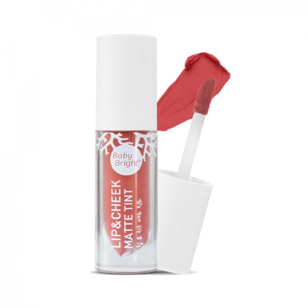 Baby Bright - Lip & Cheek Matte Tint#5 Just Peach