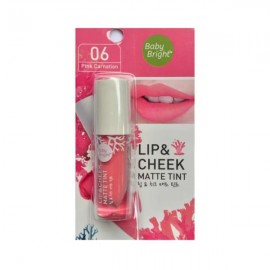 Baby Bright - Lip & Cheek Matte Tint#6 Pink Carnation
