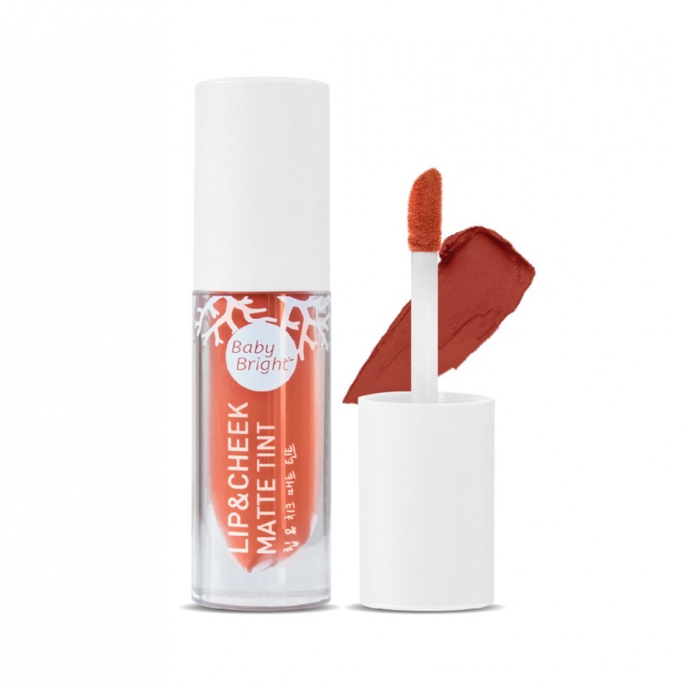 Baby Bright - Lip & Cheek Matte Tint#13Goji