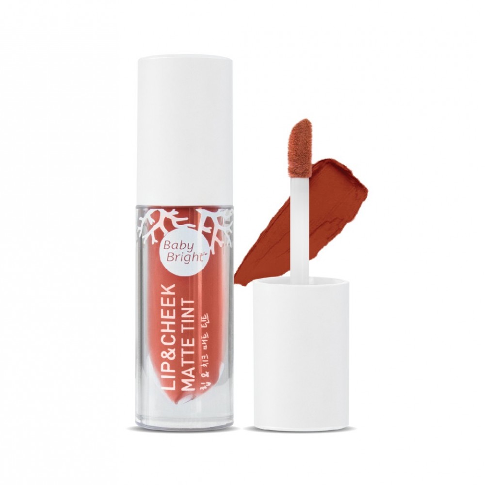 Baby Bright - Lip & Cheek Matte Tint#14 Paprika