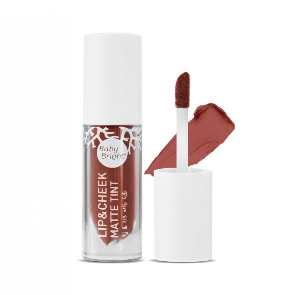 Baby Bright - Lip & Cheek Matte Tint#18 Dry Rose