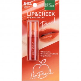 Baby Bright Lip and Cheek Peach Glow Tint 04