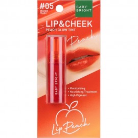 Baby Bright Lip and Cheek Peach Glow Tint 05