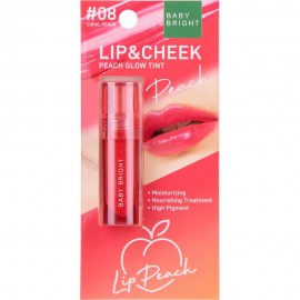 Baby Bright Lip and Cheek Peach Glow Tint 08