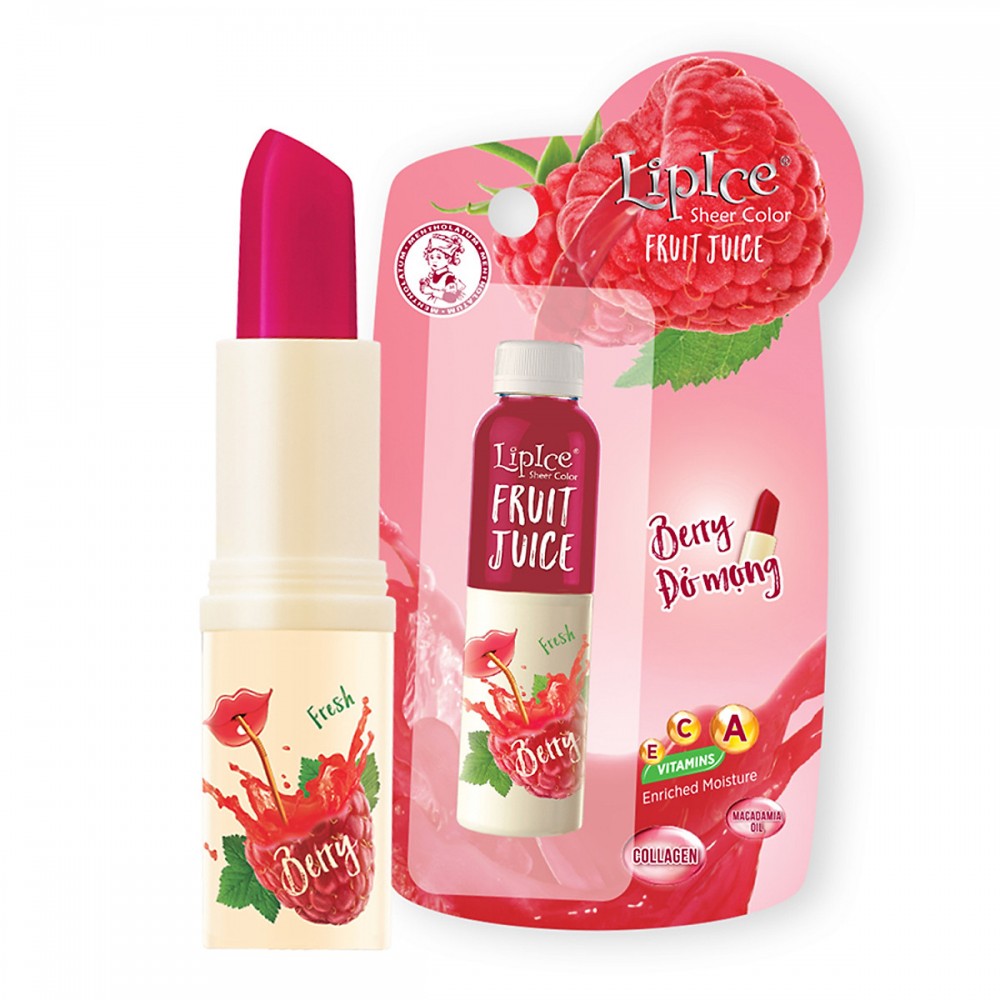 Lipice Sheer Color Fruit Juice Berry 4g