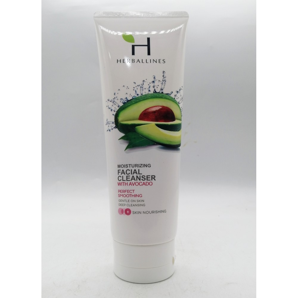 Herballines Facial Cleanser with Avocado (perfect smoothing) 180g