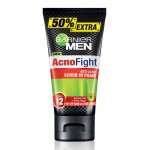 Garnier Men Acno Fight Foam Gentle Scrub Face Wash Anti Acne Cleansing 150g 