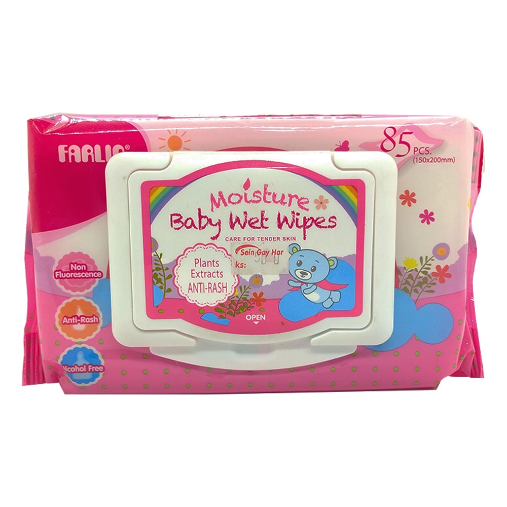 Farlin Moisture Baby Wet Wipes 85pcs