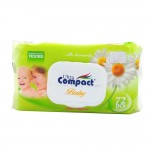 Ultra Compact Baby Wet Wipes With Chamomile 72pcs