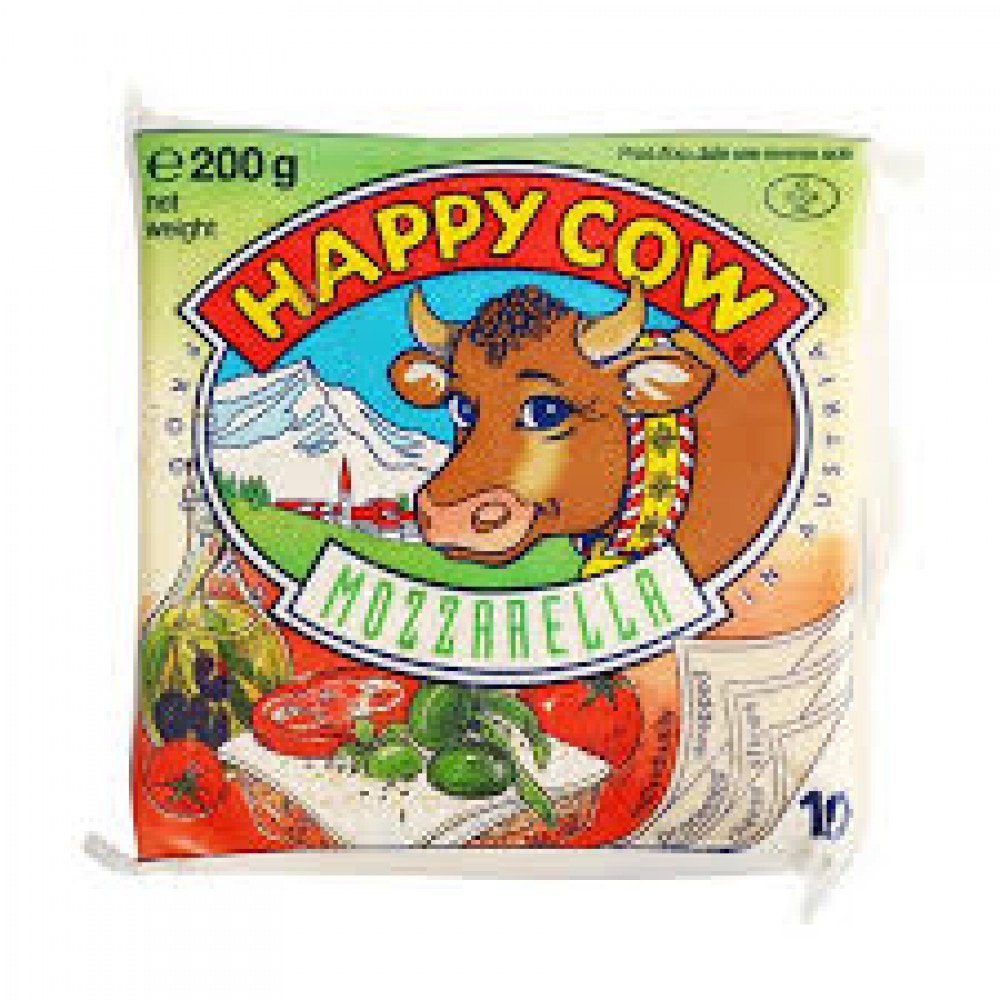 Happy Cow Mozzarella Slices