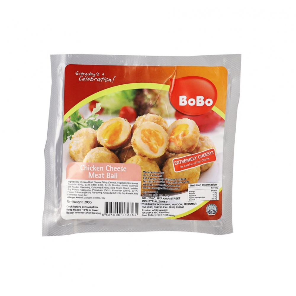 Bo Bo Chicken Cheese Meat Ball 200g