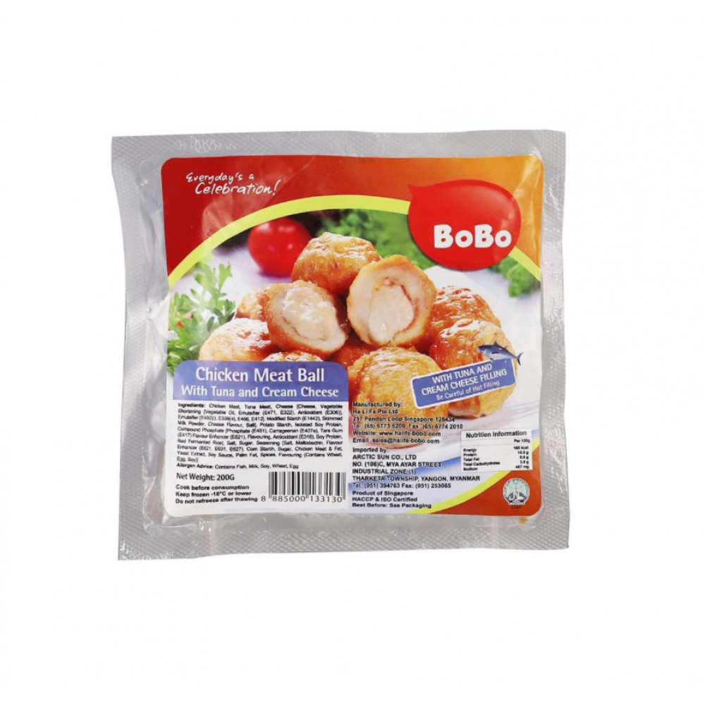 Bo Bo Chicken Ball With Tuna & Cream Cheese 200g