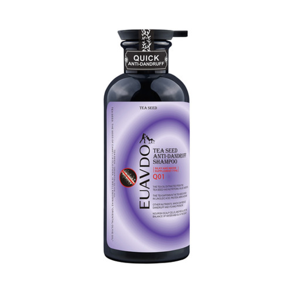 Euavdo Q01 Tea Seed Anti-dandruff Shampoo (400ml)