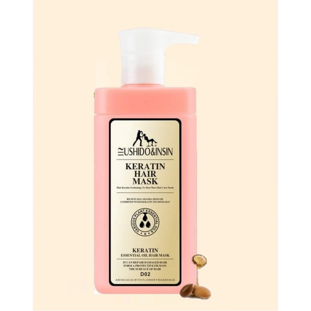 Eushido & Insin Keratin Essential Oil Hair Mask 750ml