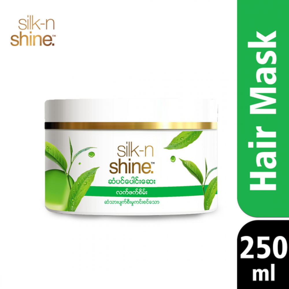 Silk-N-Shine Hair Mask Green Tea 250g