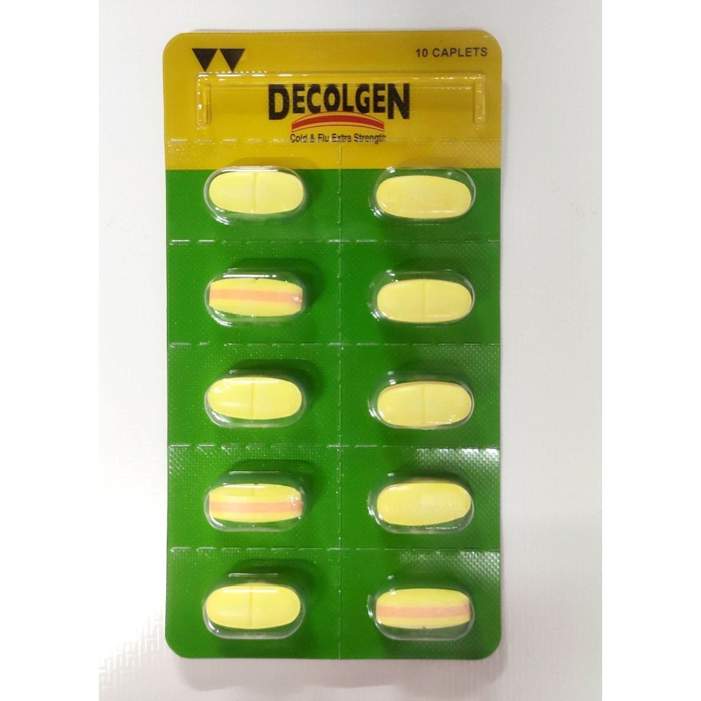 Decolgen Cold & Flu Extra Strength 10Caplets