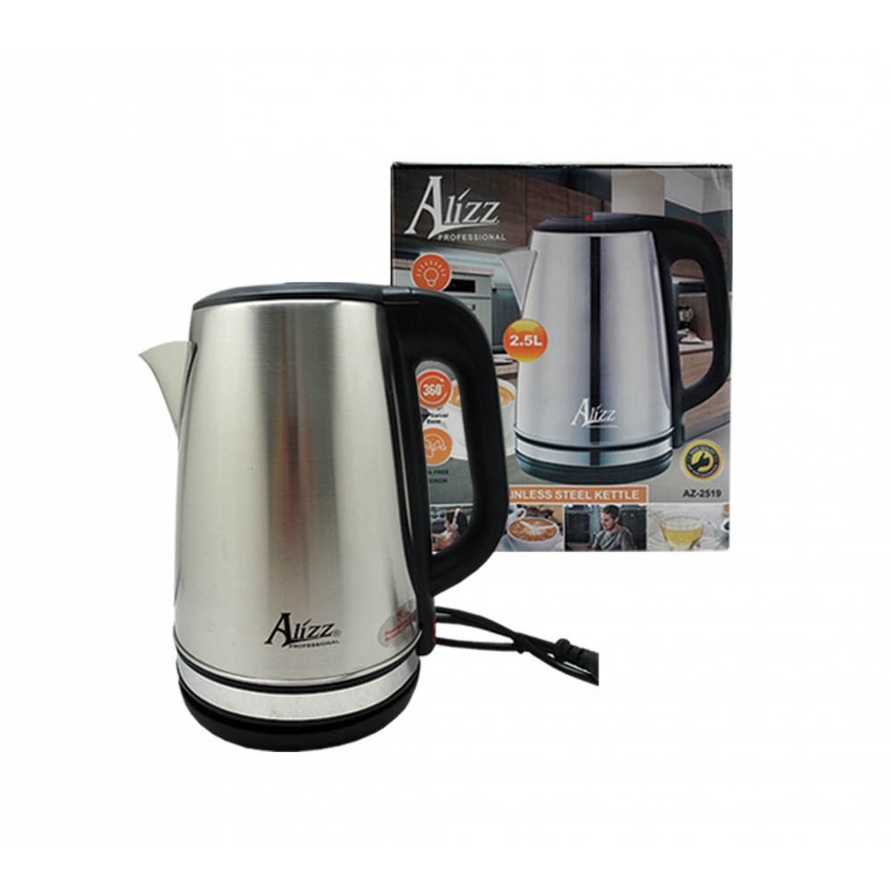 Alizz Electric Kettle 2.5l Model AZ-2519