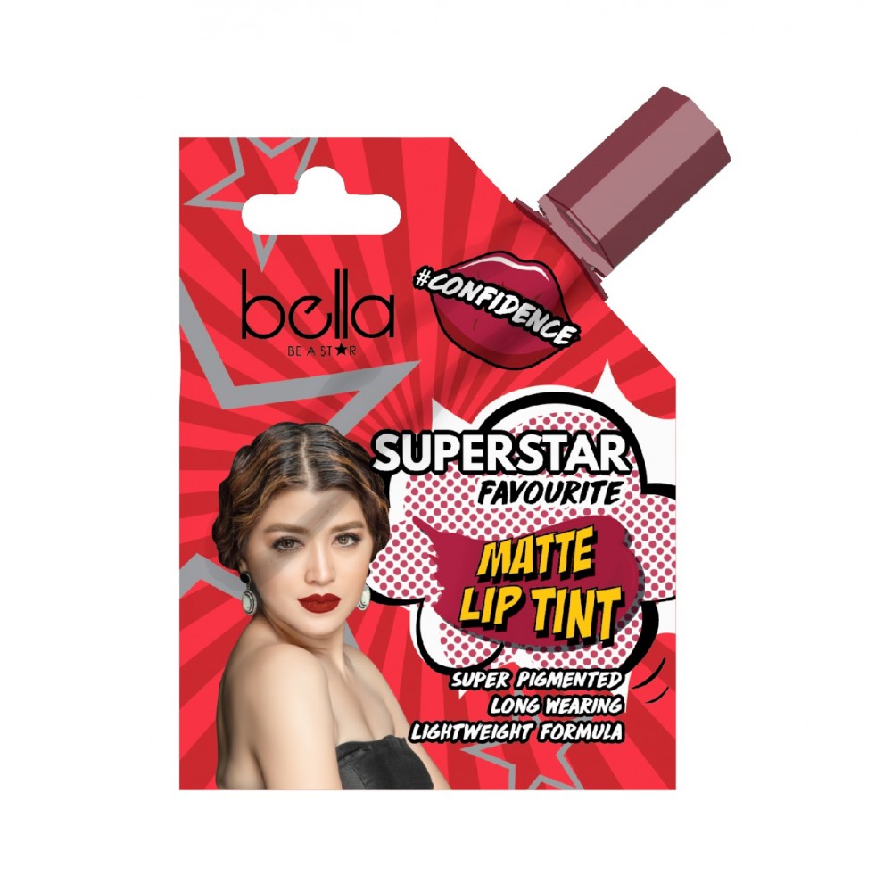 Superstar Favourite Matte Lip Tint - Lip Pouch 2g#Confidence