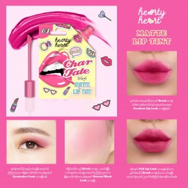 Hearty Heart 3-In-1 Matte Lip Tint Pouch 2g #03 Char Tate
