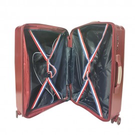 Verage Luggage No.GM18089W (Size-24") (Color-Grape Red)