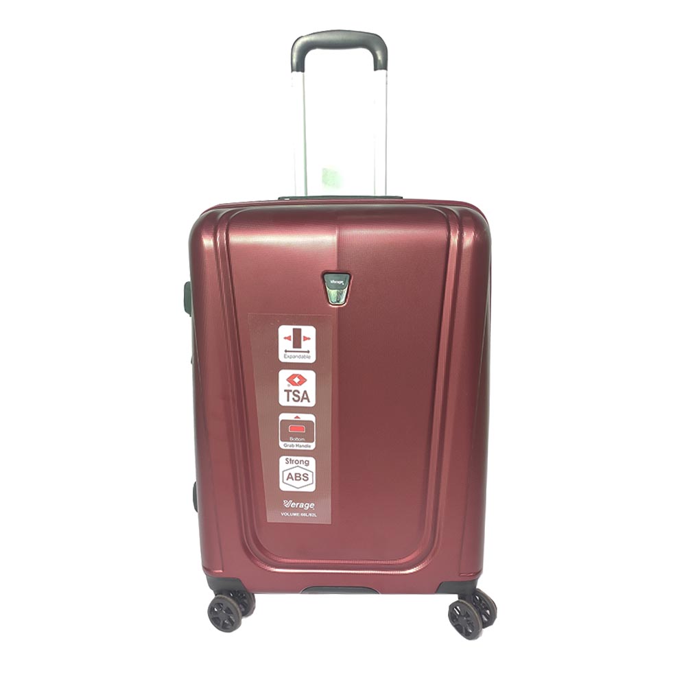 Verage Luggage No.GM18087W (Size-24") (Color-Burgundy)