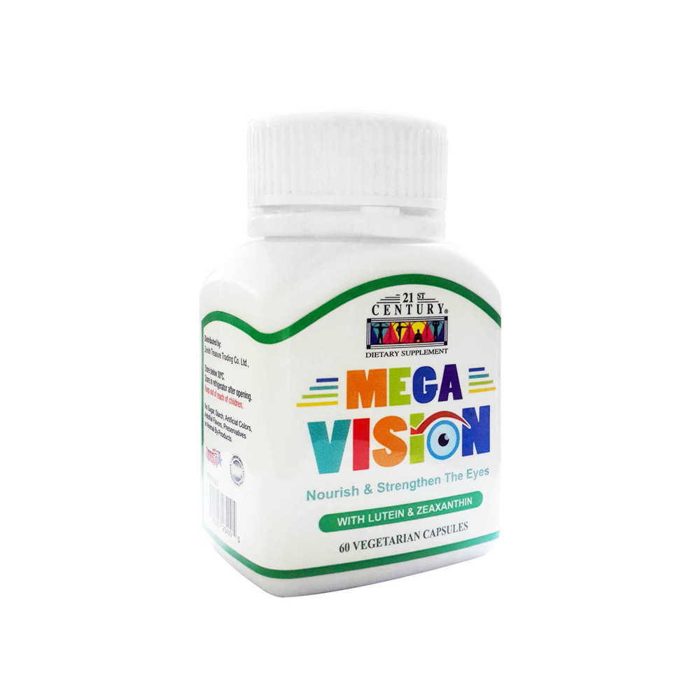 21St Century Mega Vision Lutein and Zeaxanthin 60 Capsules