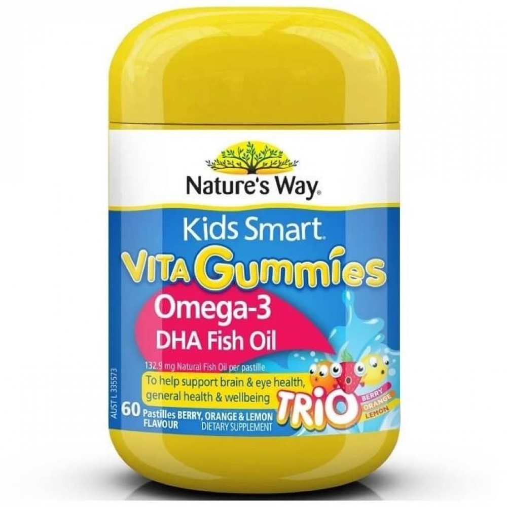 Nature's Way Kids Smart Omege Gummies 60s