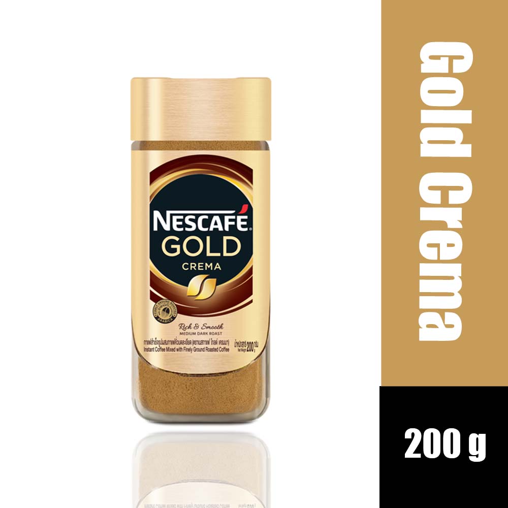 Nescafe Gold Crema Coffee 200g (Bot)