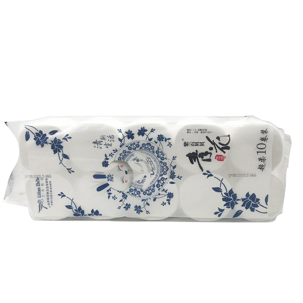 Litian Zhi Ye Bathroom Tissue 10Roll (95mmx100mm)